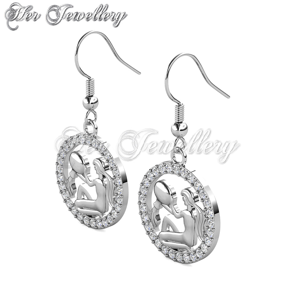 12 Horoscope Circlet Hook Earrings (12 Months)