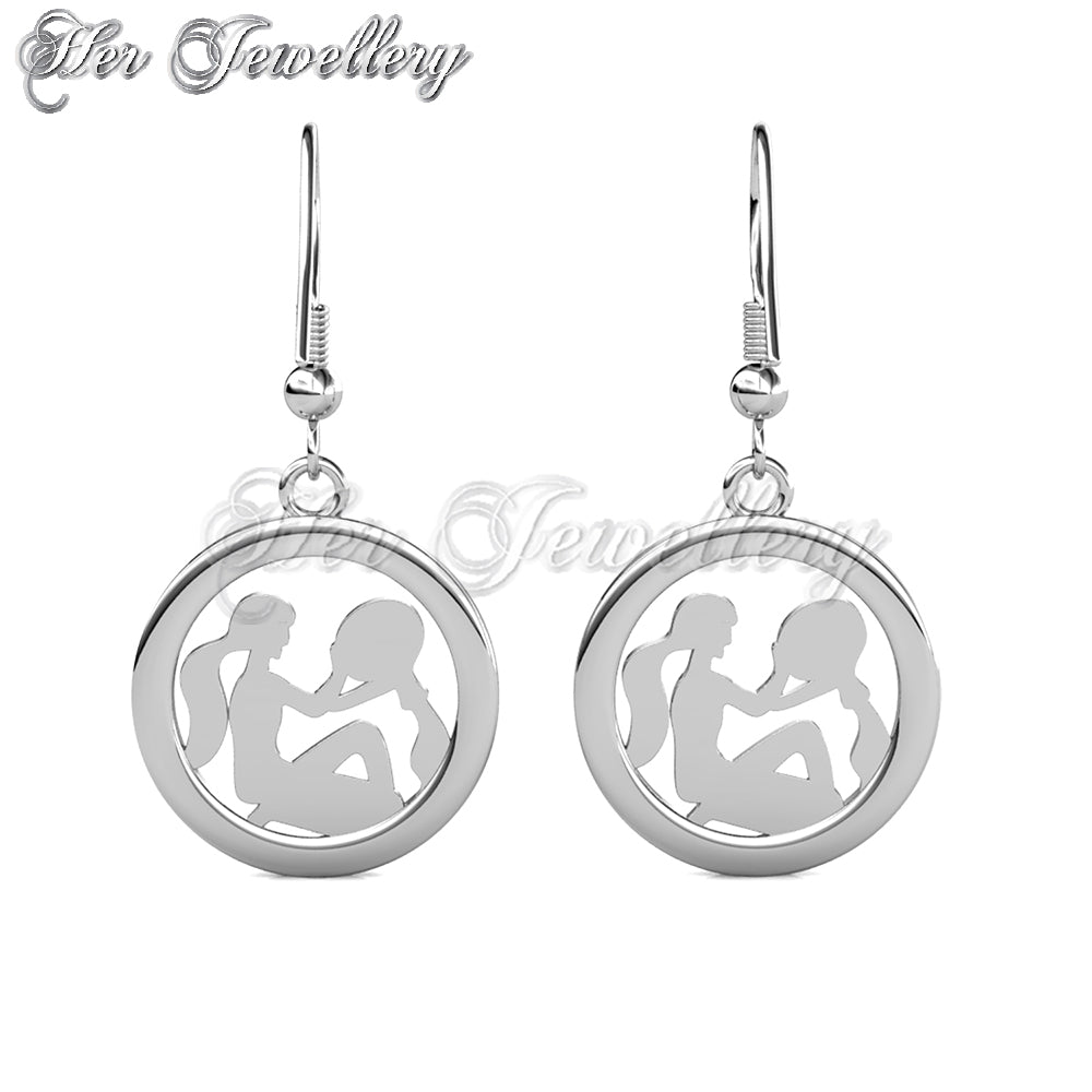 12 Horoscope Circlet Hook Earrings (12 Months)