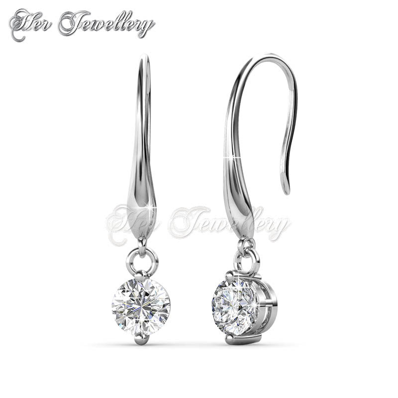 Swarovski Crystals 6 Days Earrings - Her Jewellery