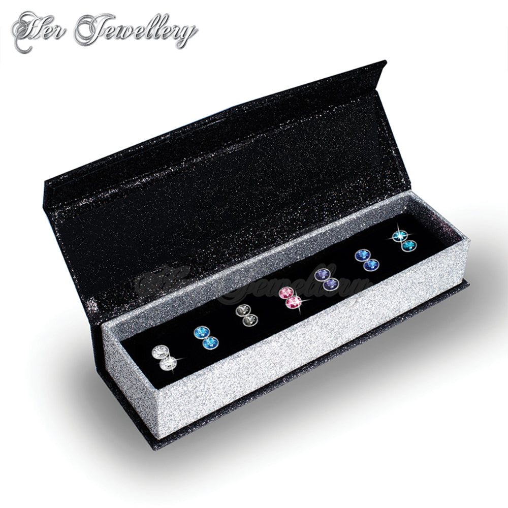 7 Days Petite Earrings Set