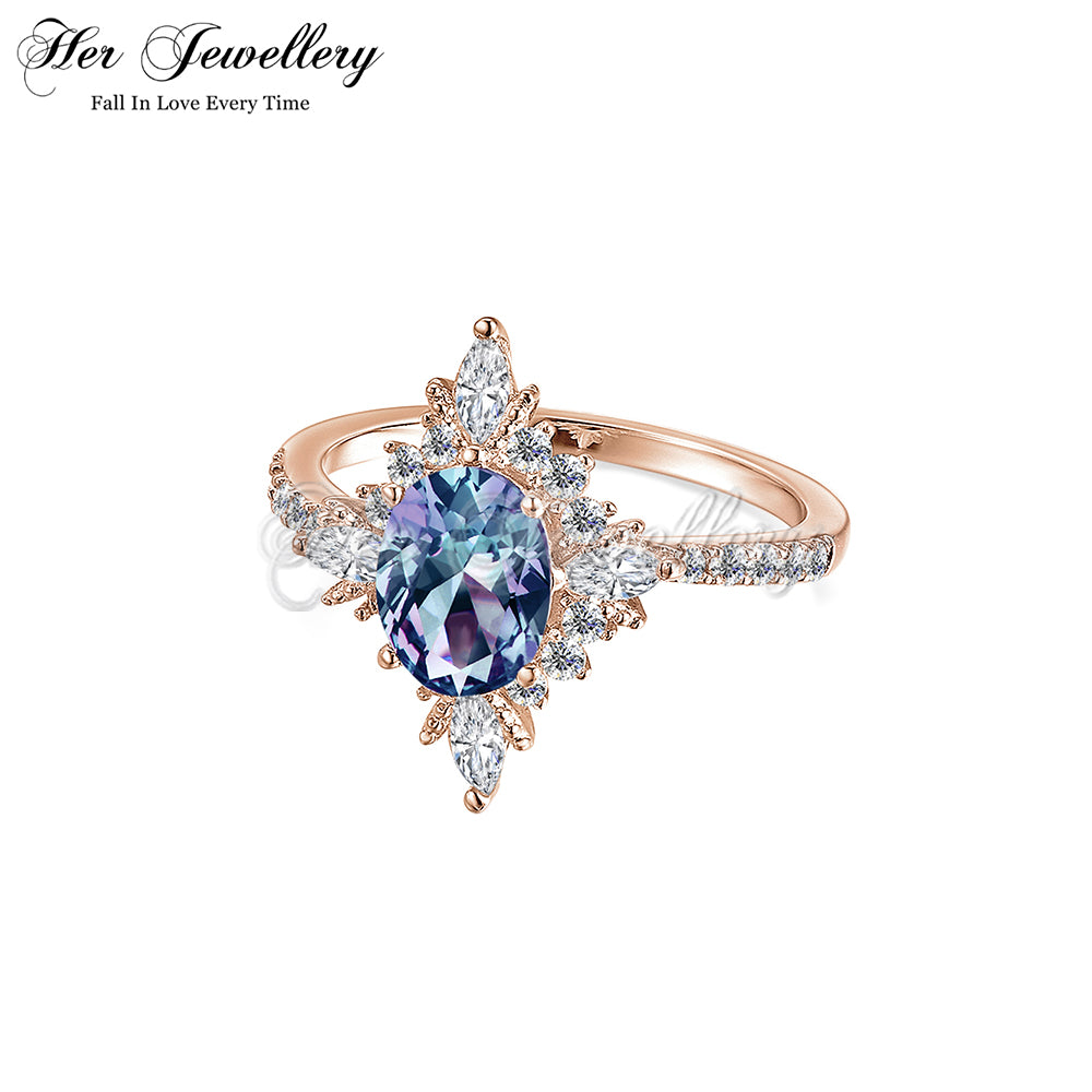 Moya Blush Alexandrite Ring