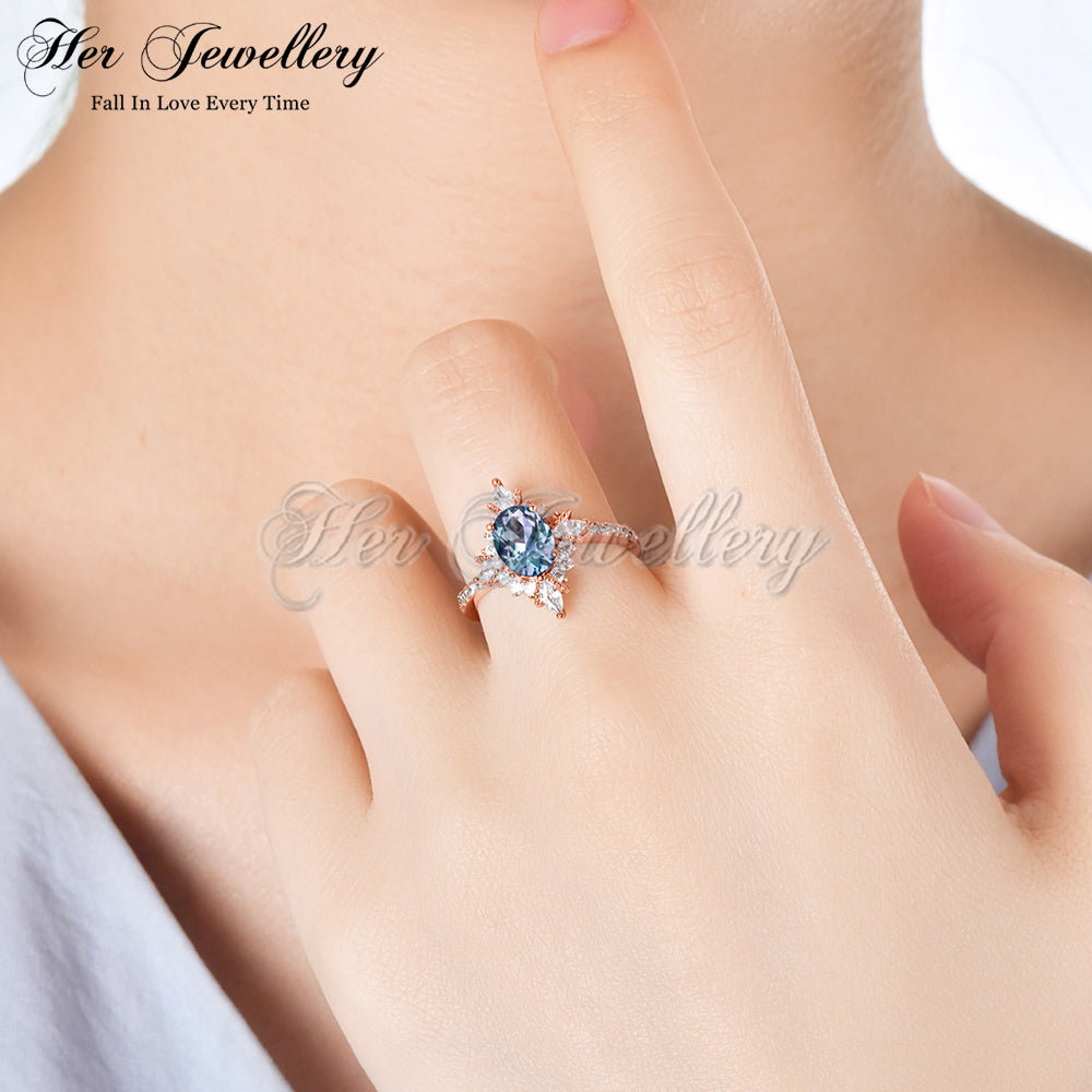 Moya Blush Alexandrite Ring