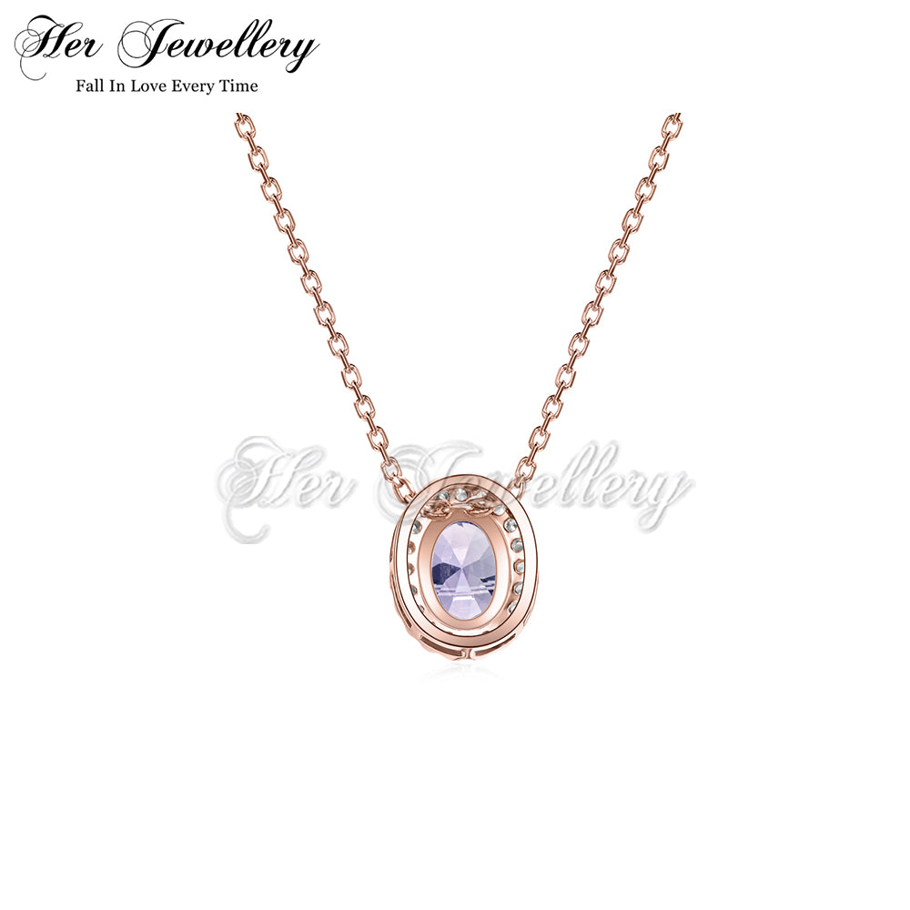 Elegant Oval Alexandrite Pendant