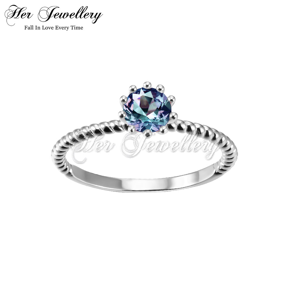 Classic Twist Alexandrite Ring