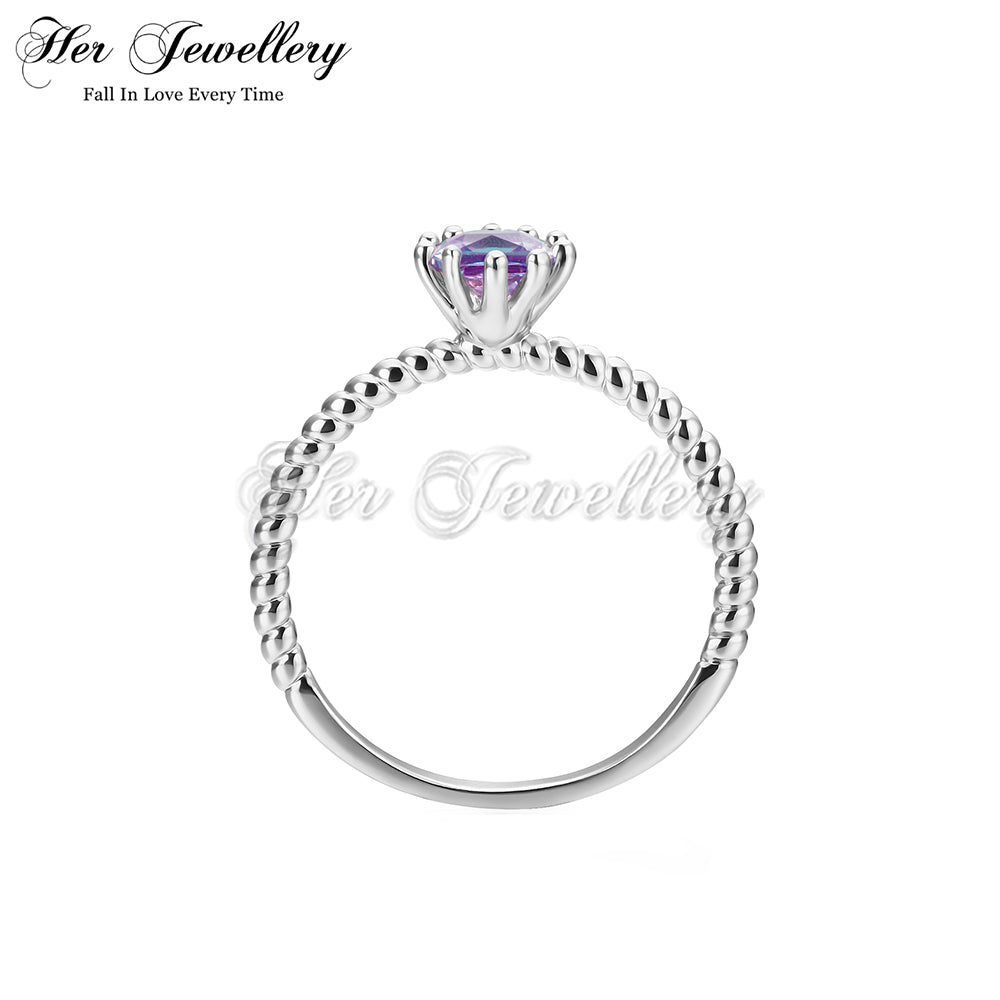 Classic Twist Alexandrite Ring