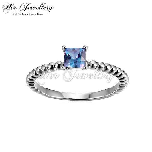 Simply Square Alexandrite Ring