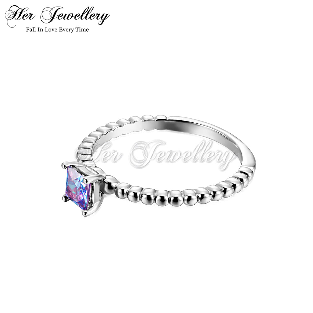 Simply Square Alexandrite Ring