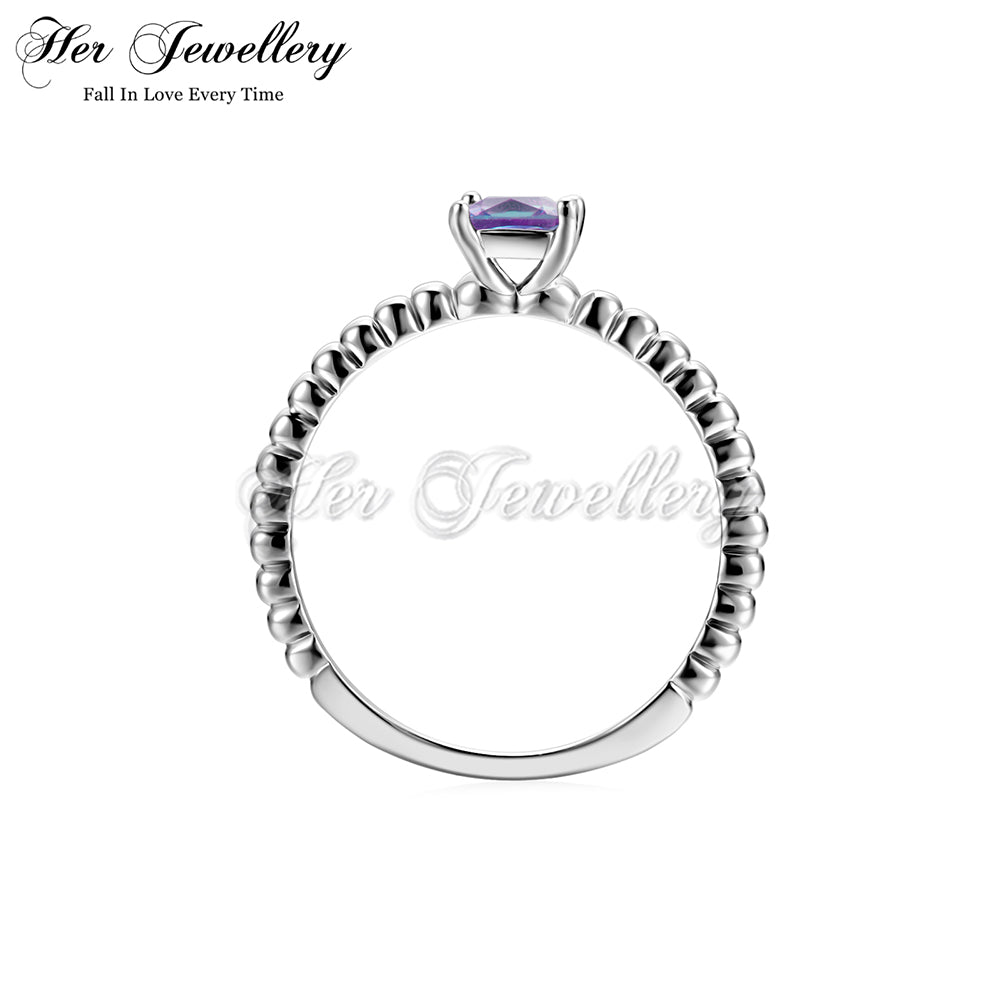 Simply Square Alexandrite Ring