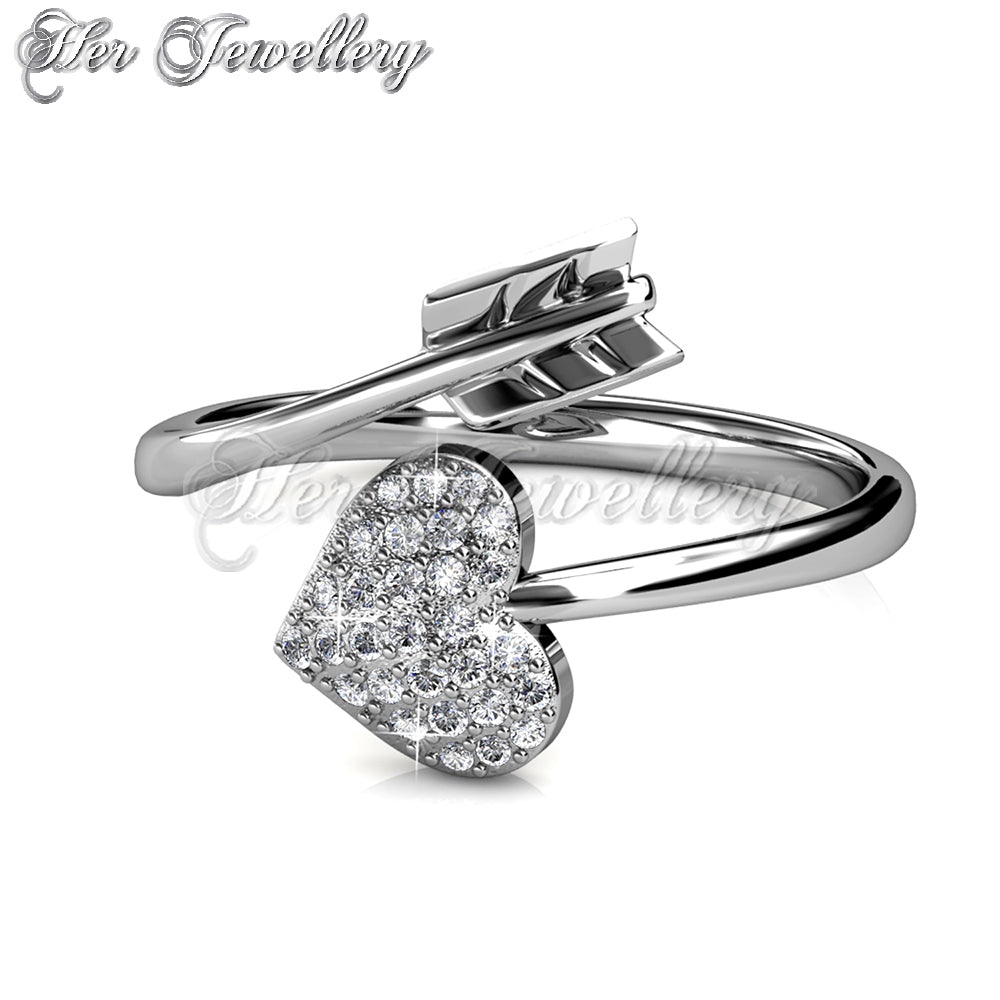 Arrow Of Heart Ring