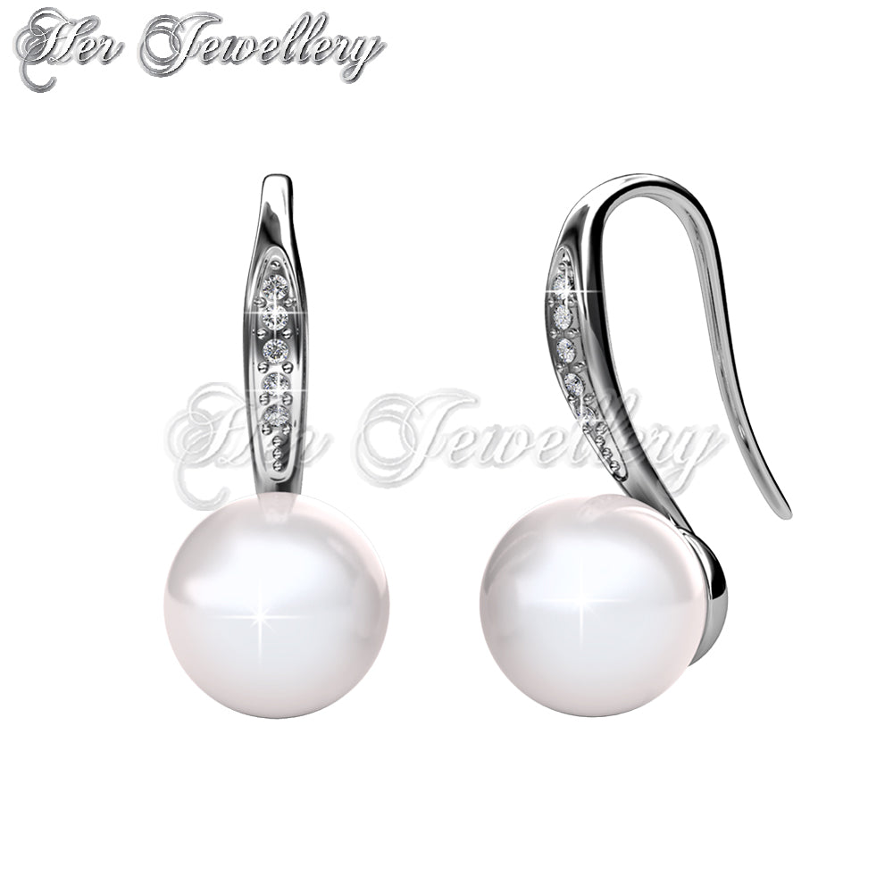 Quality hot sale pearl earrings