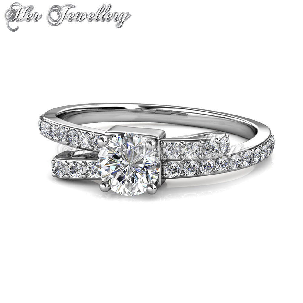 Crystaline Bow Ring