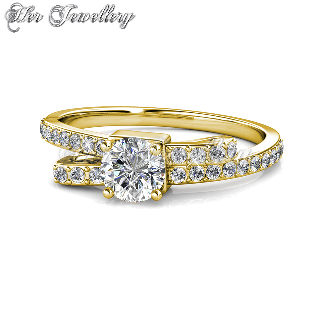 Crystaline Bow Ring