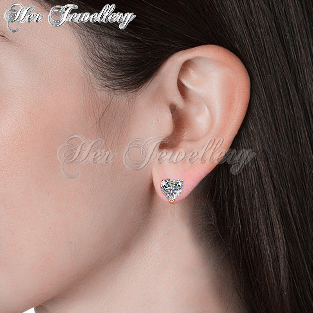 Belle Heart Earrings