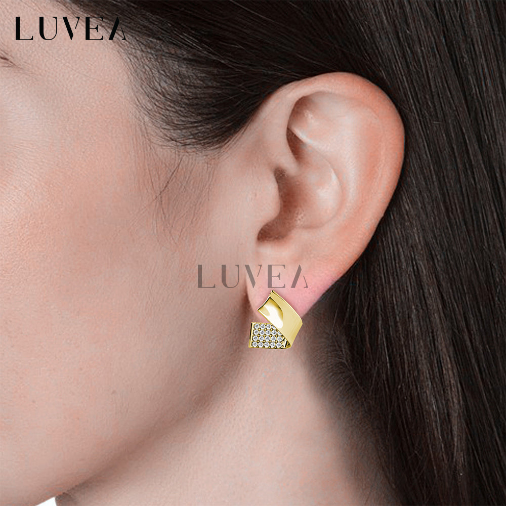 Hazel Fold Earrings