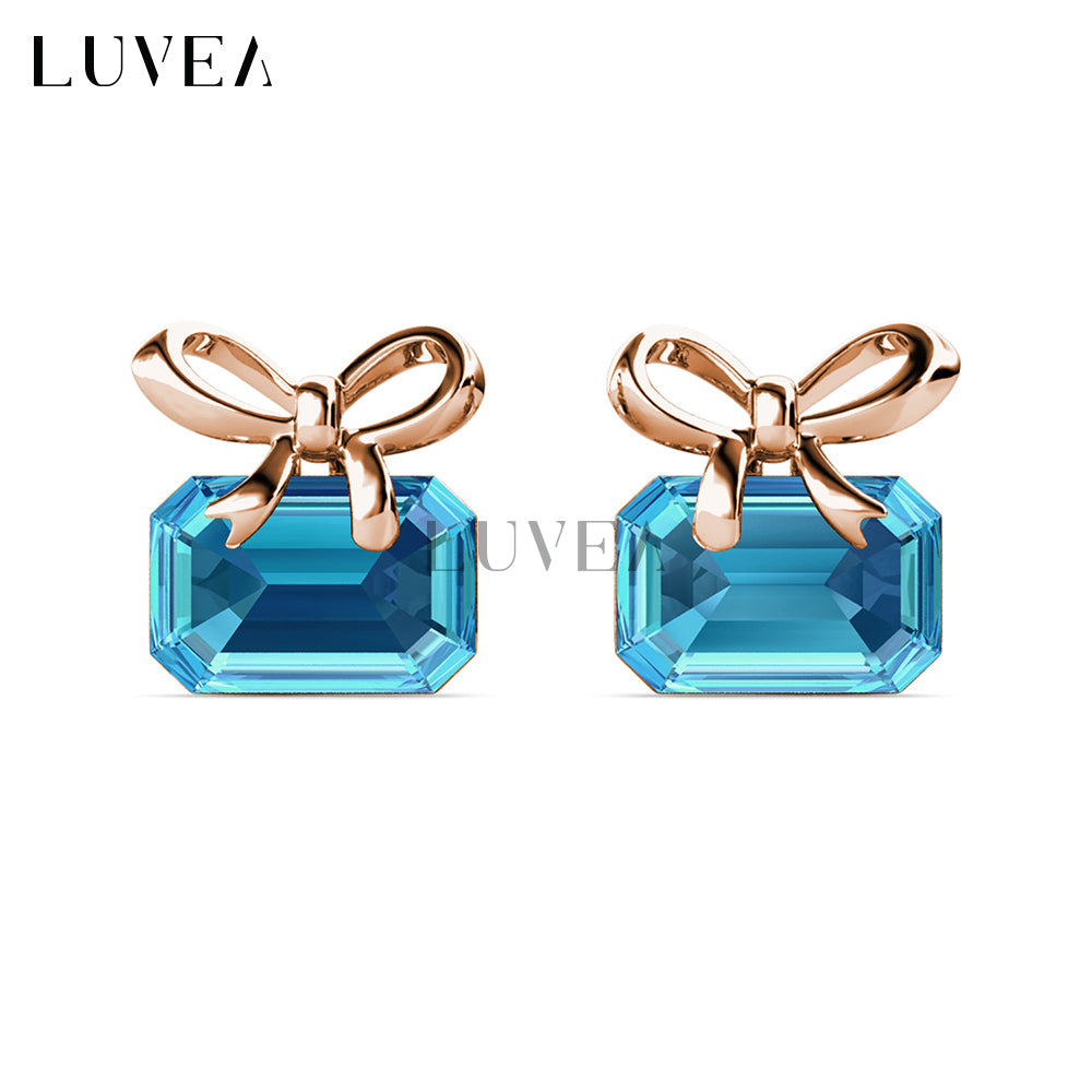 Poppy Ribbon Earrings