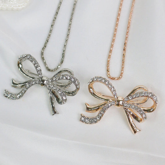 Ribbon Pendant cum Brooch