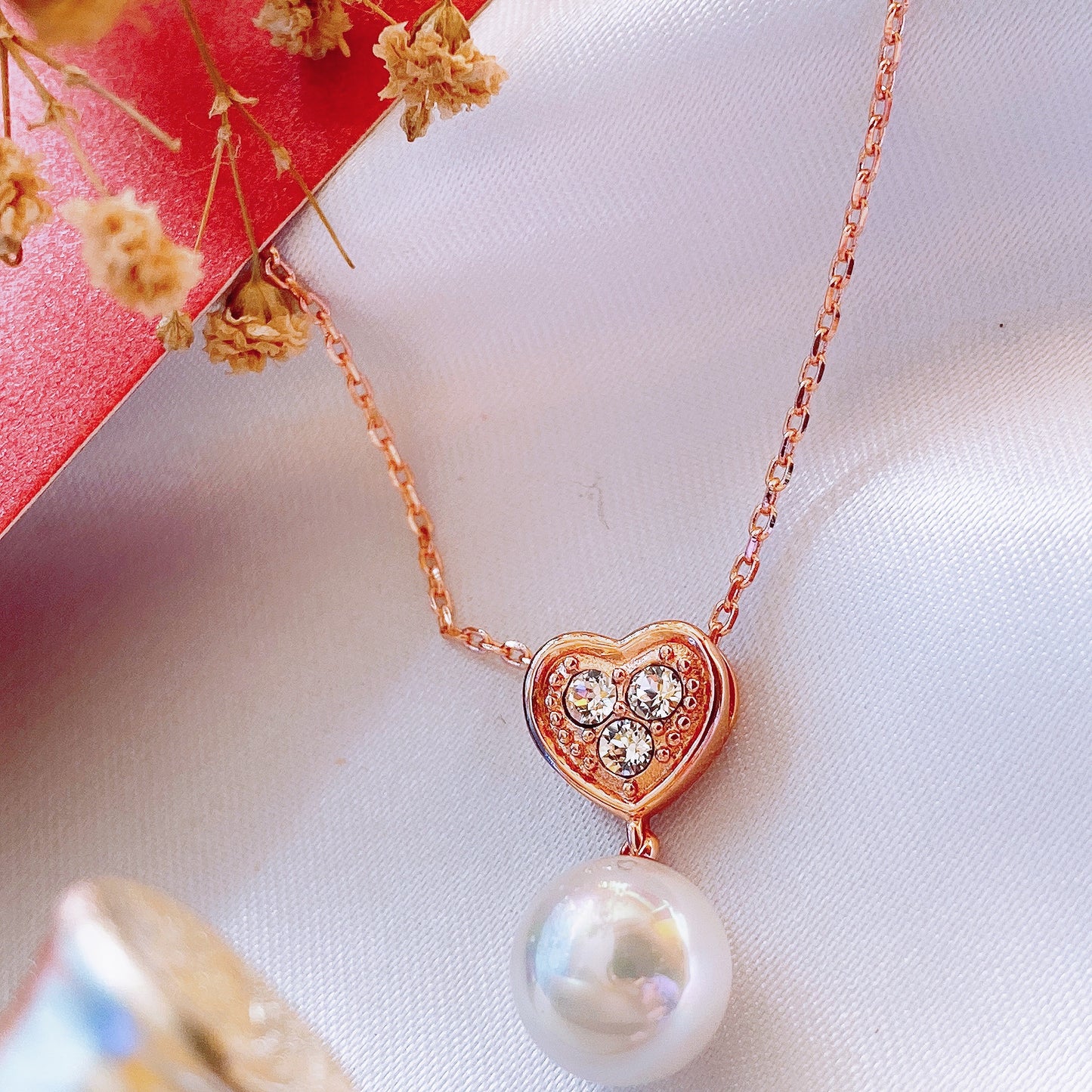 Pearl Heart Pendant