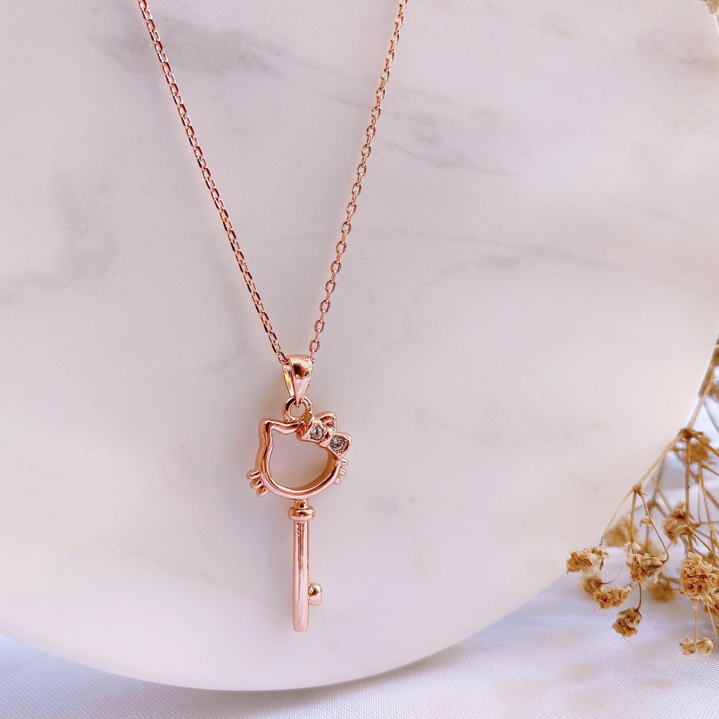 Kitten Key Pendant