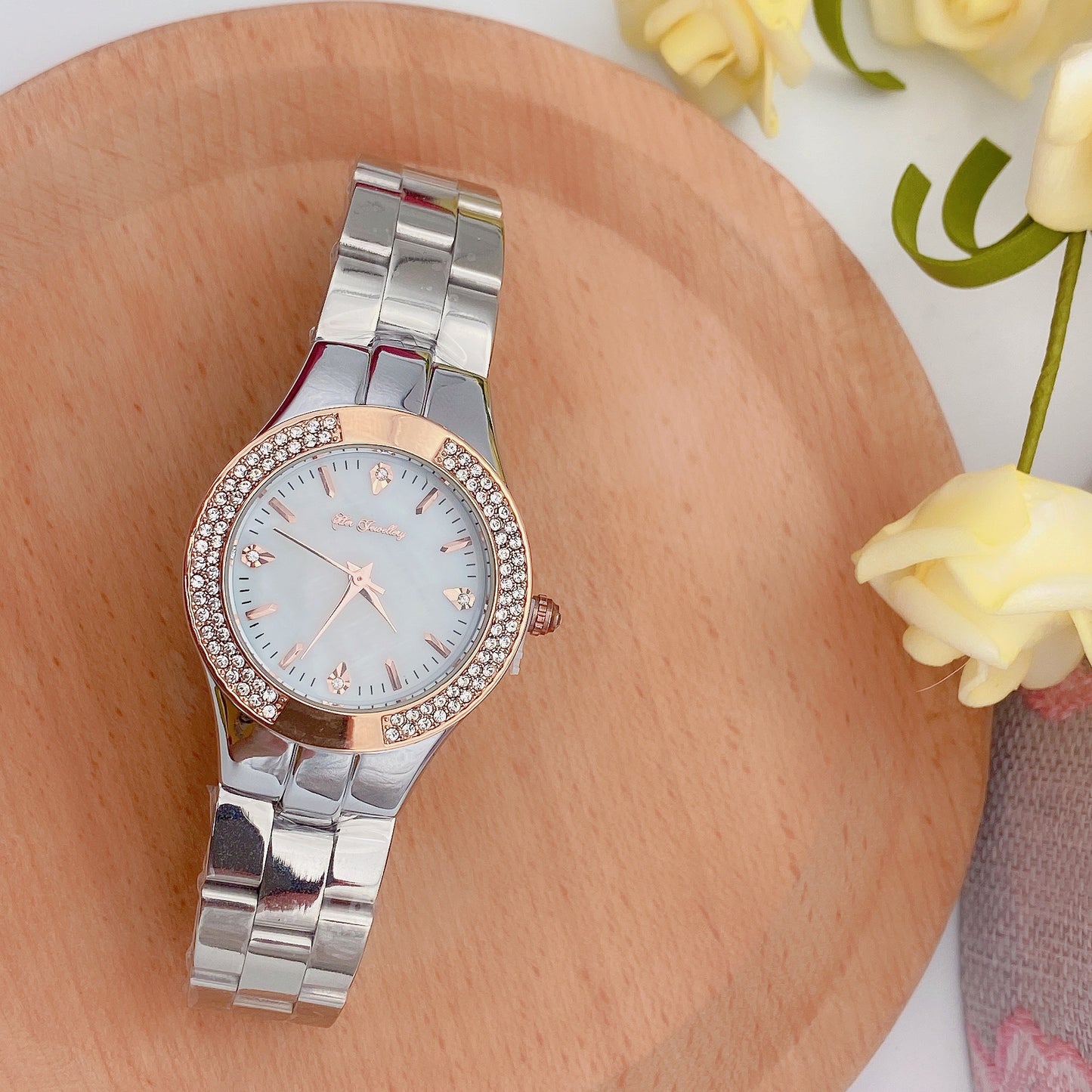 Jovena Crystal Watch