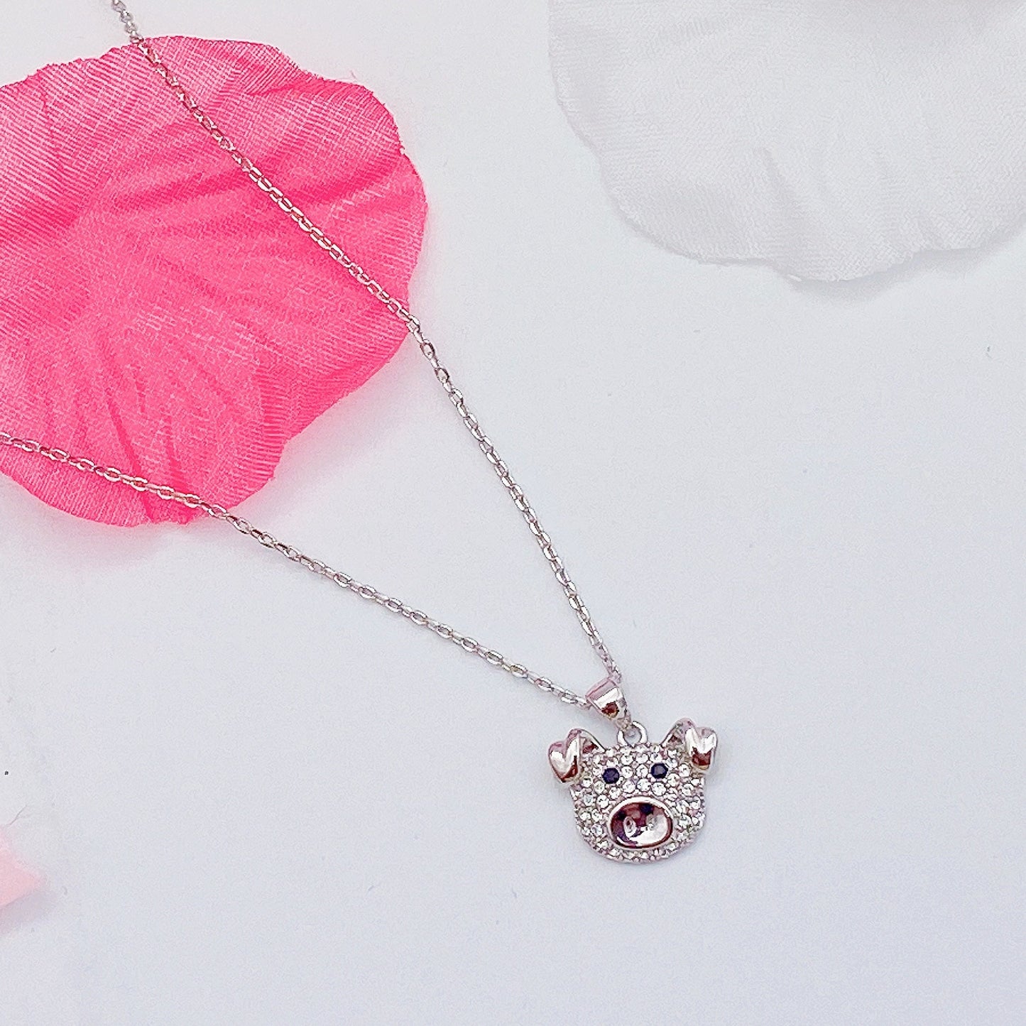 Crystal Piggy Pendantâ€