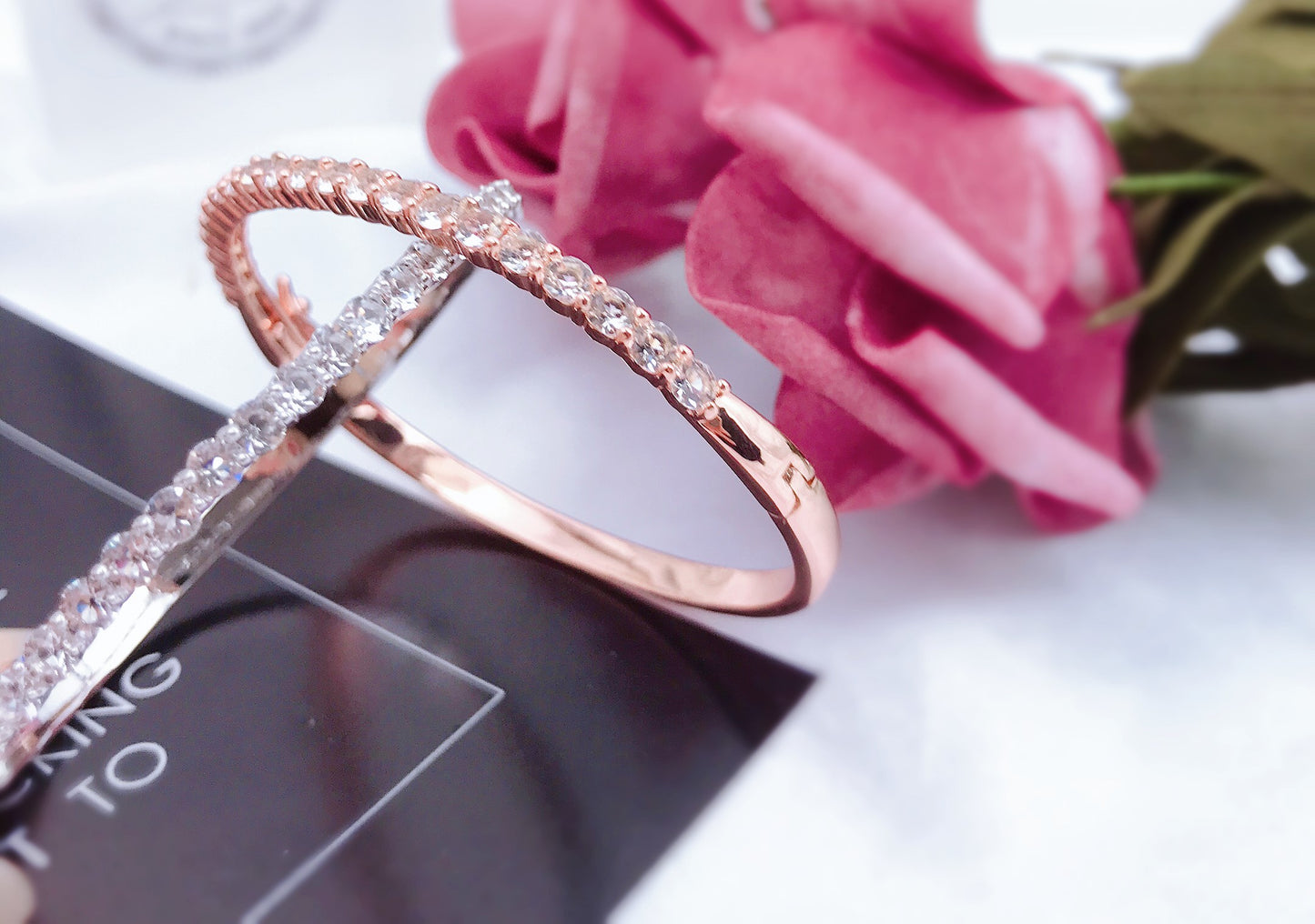 Circle Tennis Bangle