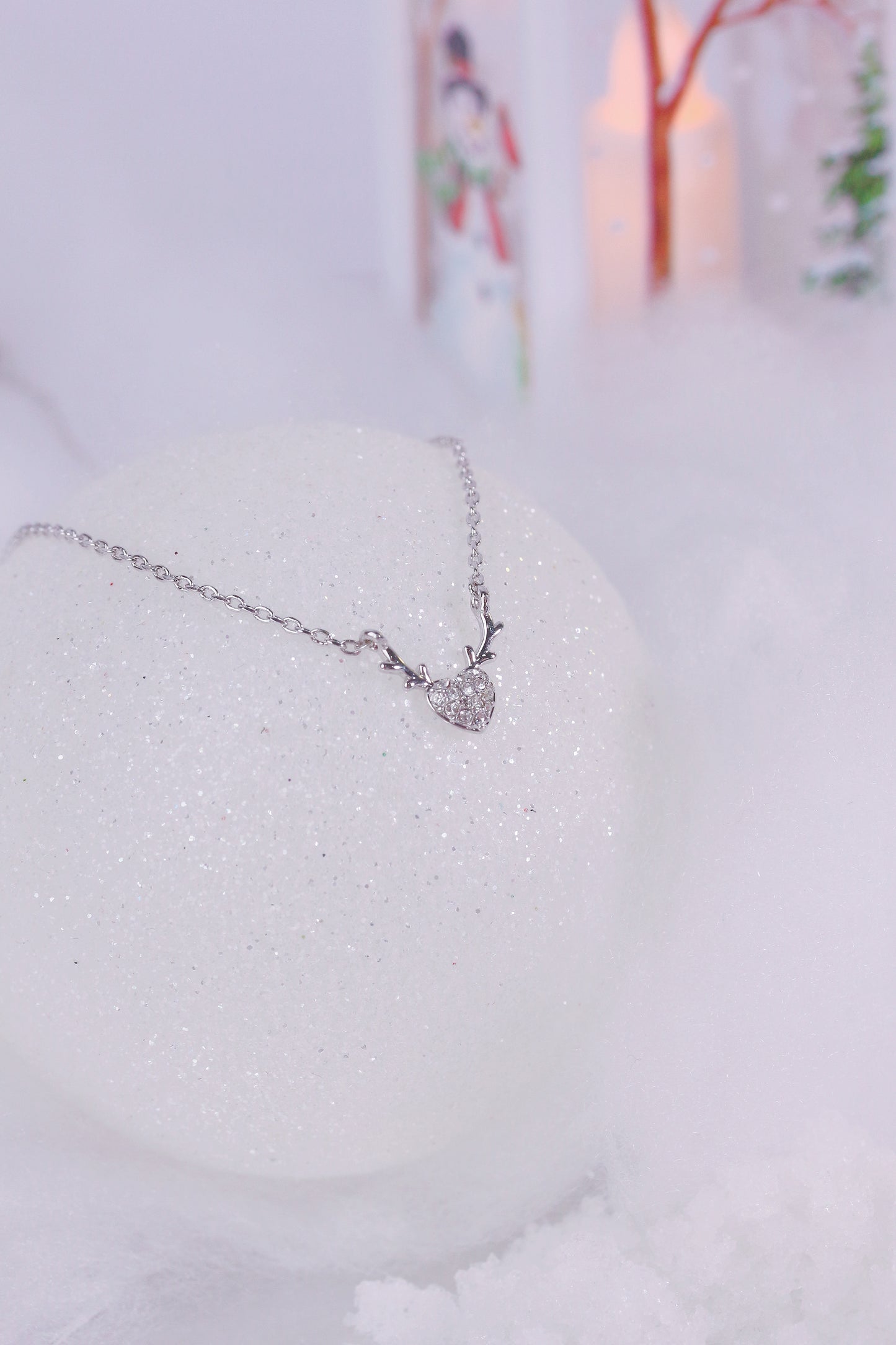 Antlers Love Pendant