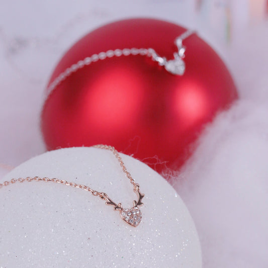 Antlers Love Pendant