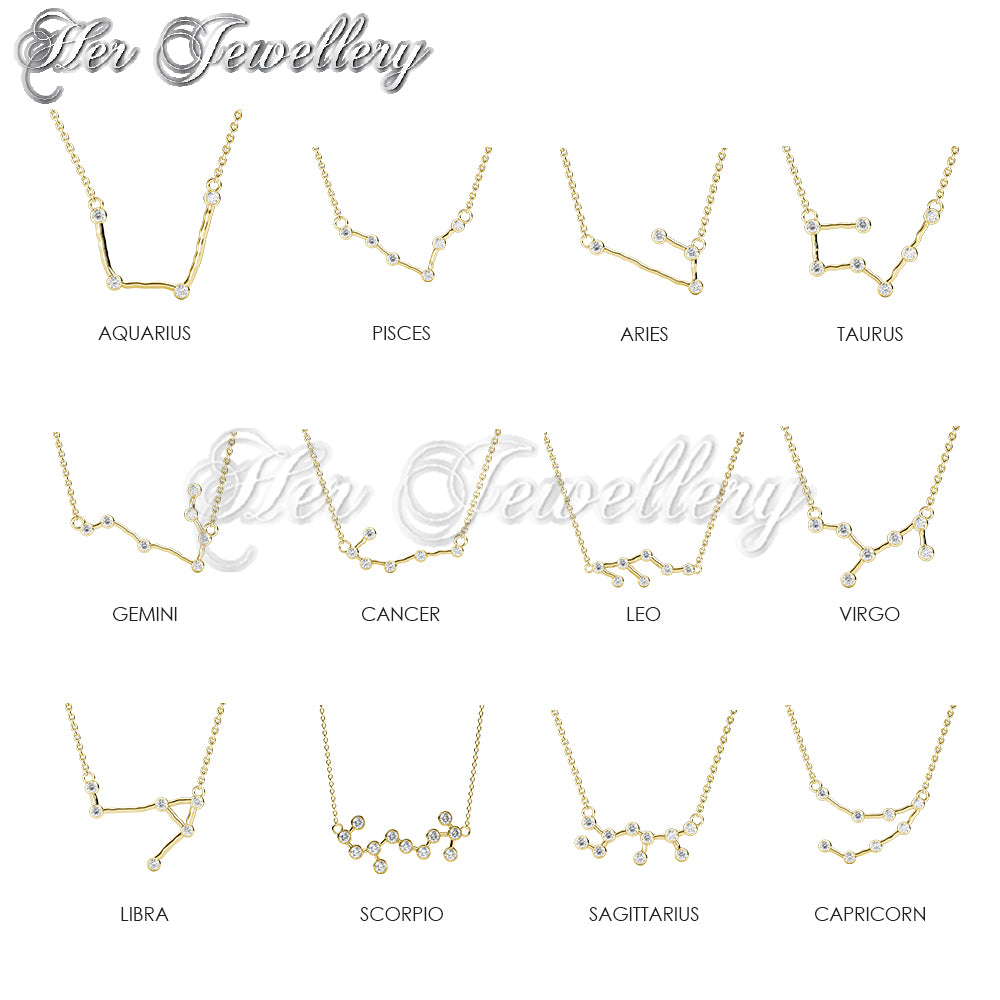 12 Horoscope Stars Pendant