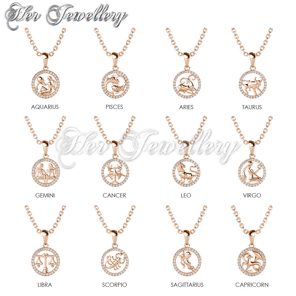 12 Horoscope Circlet Pendant