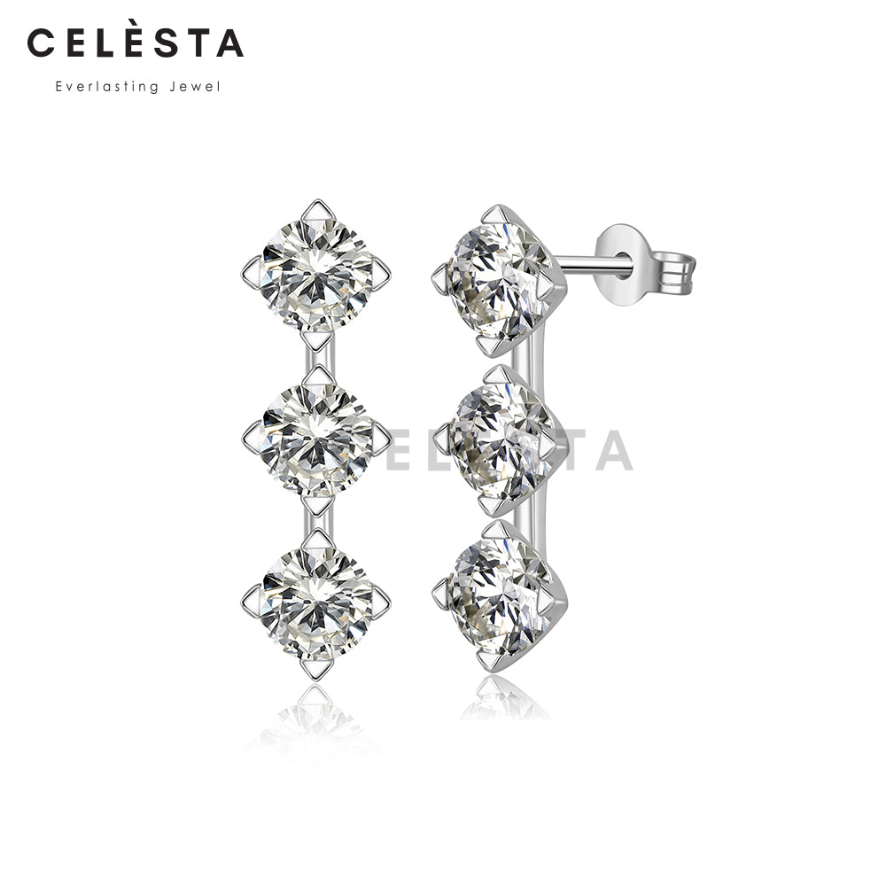 Triple Diamant Earrings