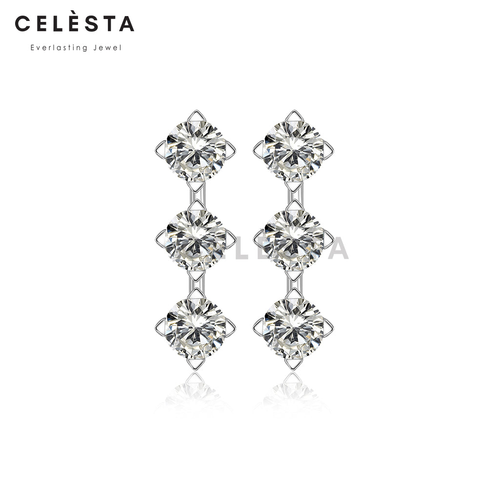 Triple Diamant Earrings