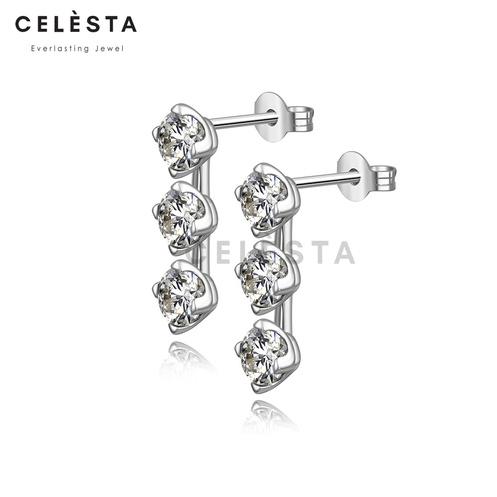 Triple Diamant Earrings