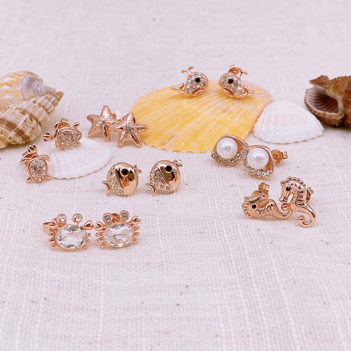 Ocean Earrings Set
