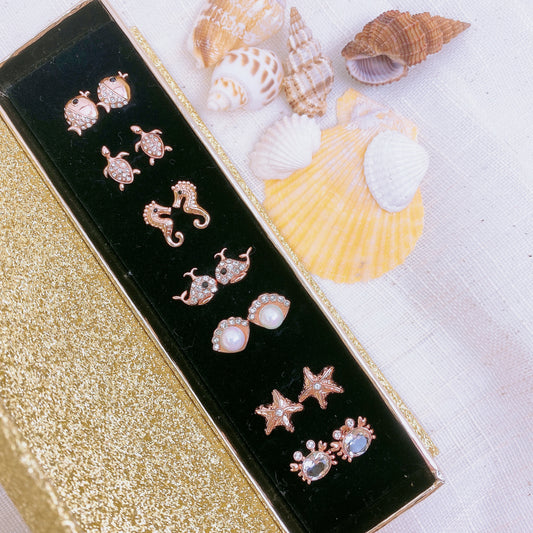 Ocean Earrings Set