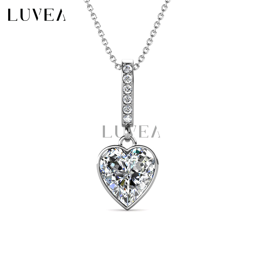 Droplet Heart Pendant