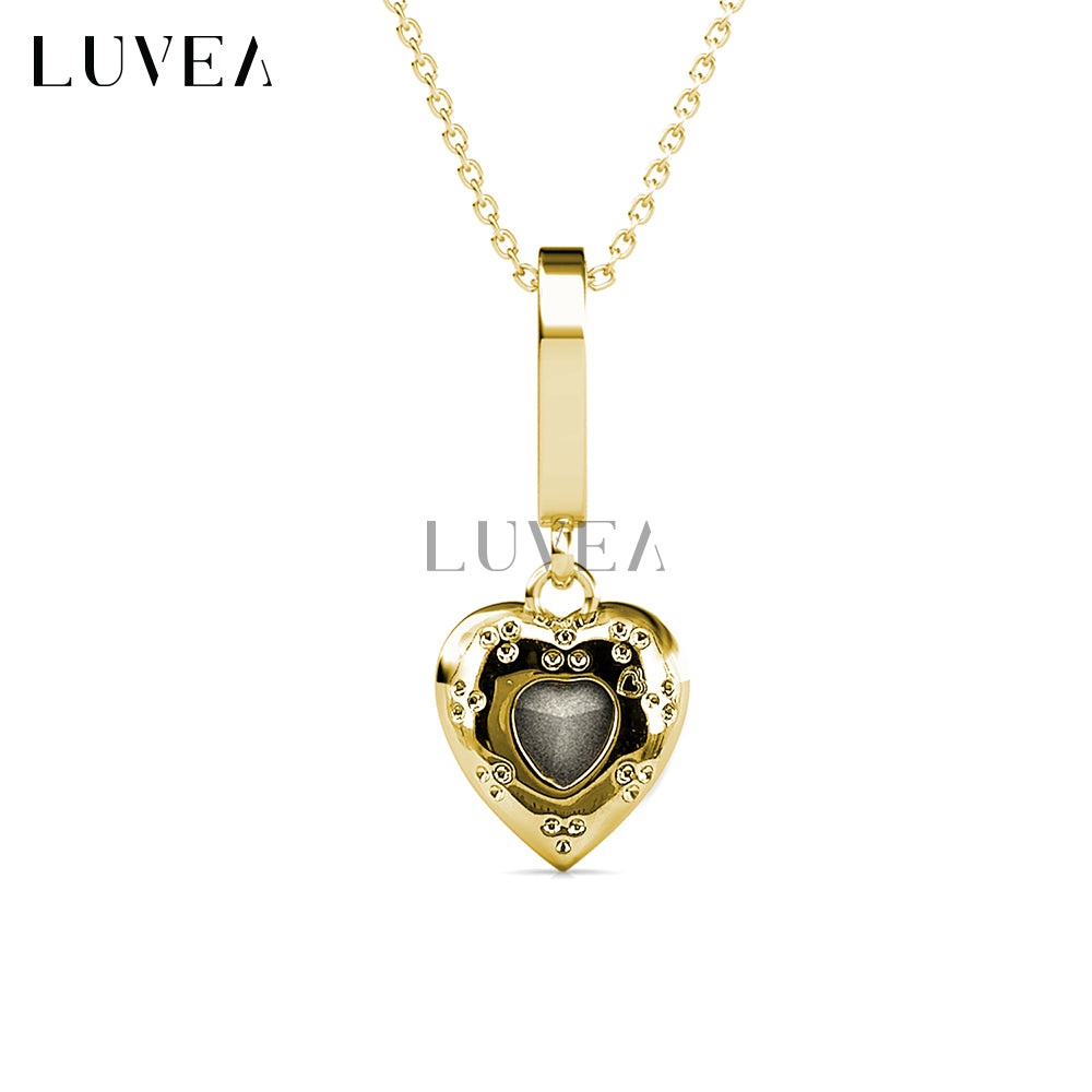 Droplet Heart Pendant
