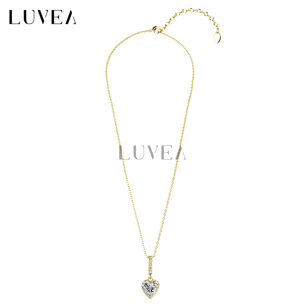 Droplet Heart Pendant