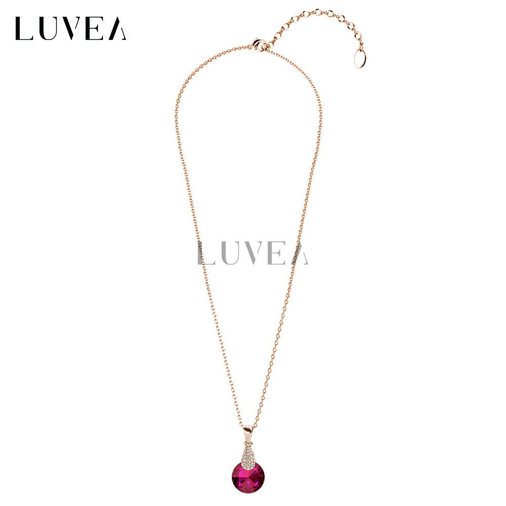 Ruby Drop Pendant