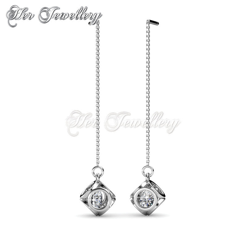 Swarovski Crystals Penelope Earrings†- Her Jewellery