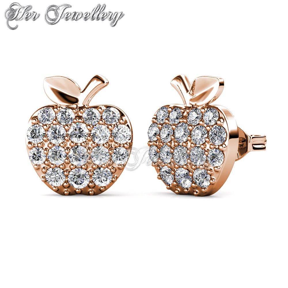 Swarovski Crystals Rudolph Earrings Set - Her Jewellery