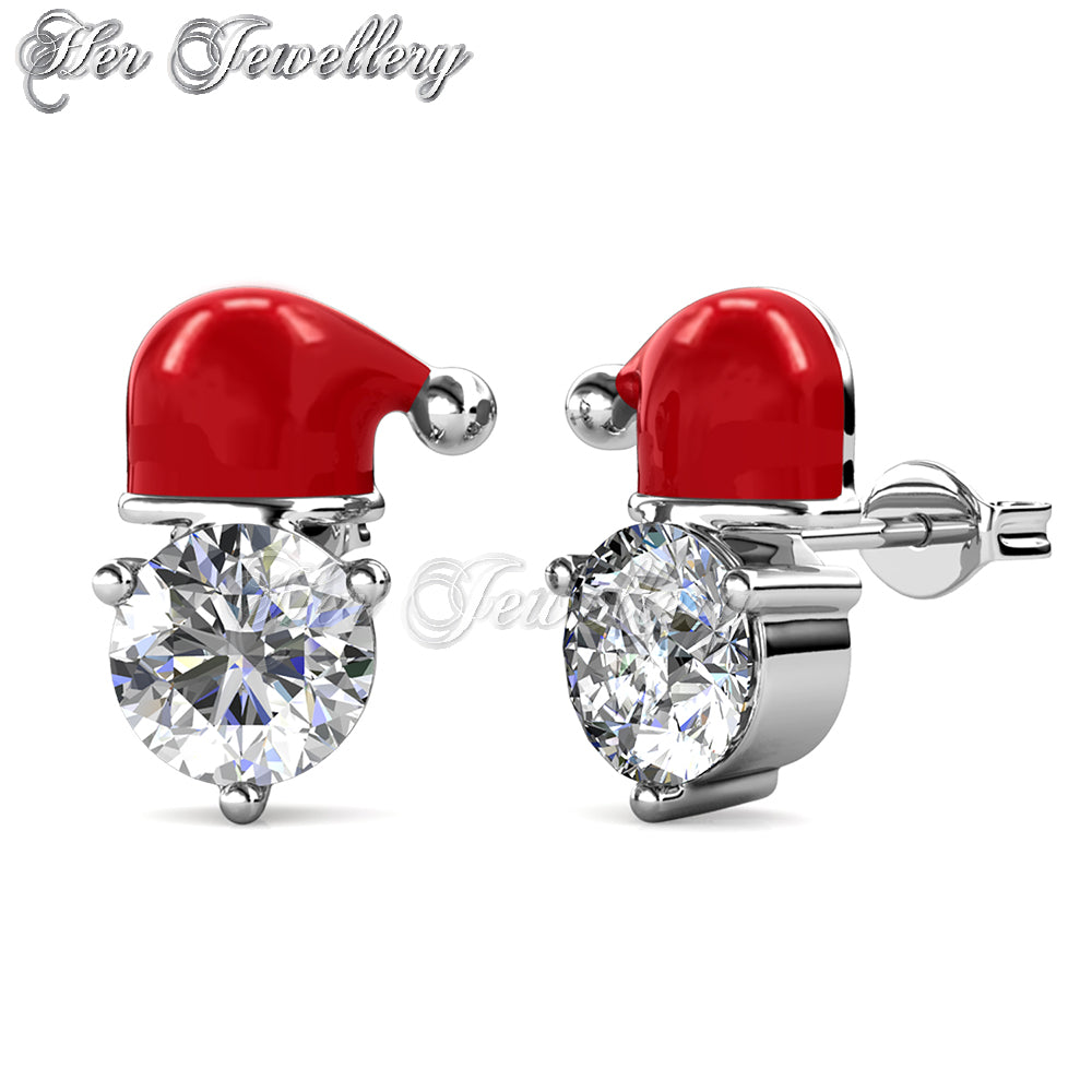 Swarovski Crystals Rudolph Earrings Set - Her Jewellery