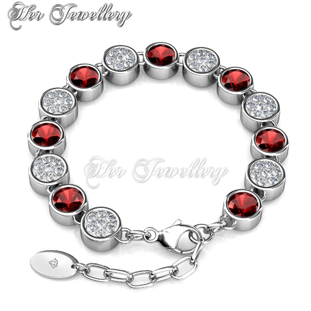 Swarovski Crystals Myriad Birth Stone Bracelet - Her Jewellery