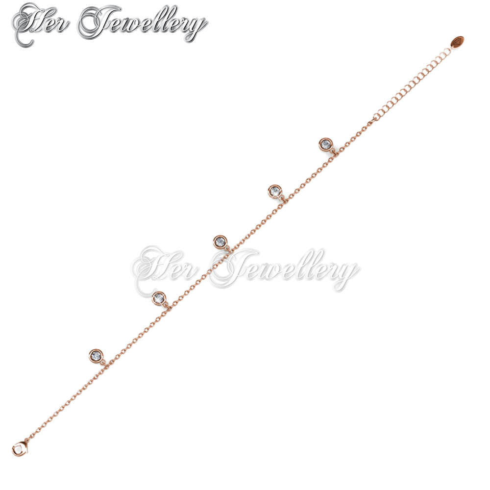 Swarovski Crystals Charlotte Bracelet†(Rose Gold) - Her Jewellery