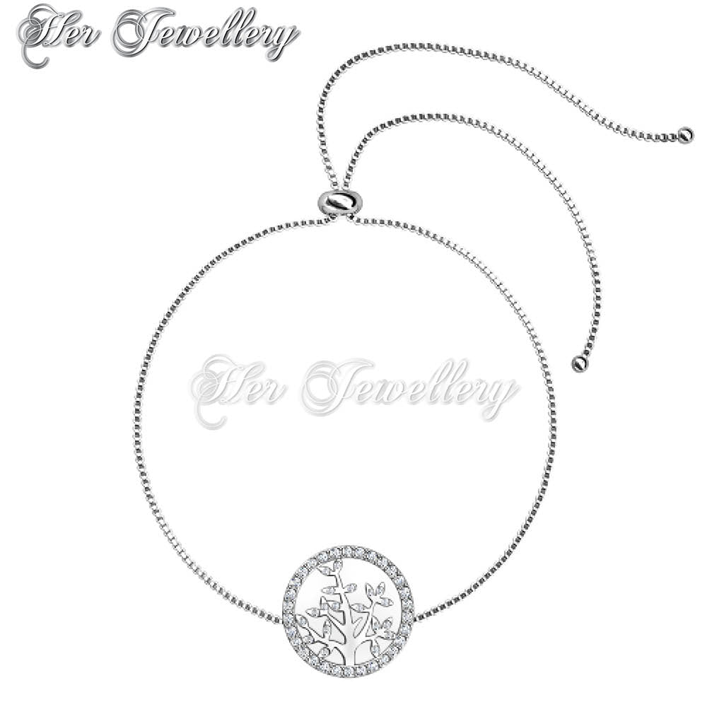 Swarovski Crystals Nature Bracelet - Her Jewellery