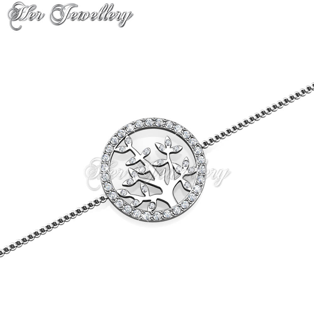 Swarovski Crystals Nature Bracelet - Her Jewellery