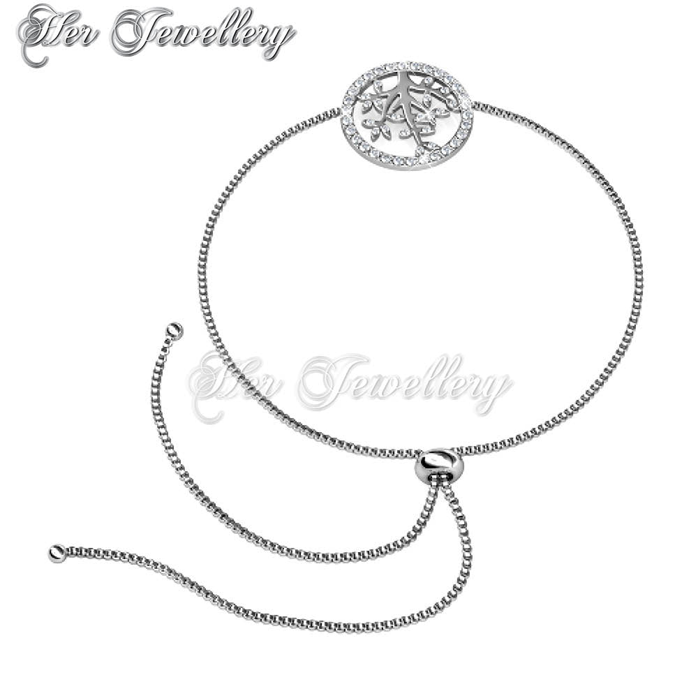 Swarovski Crystals Nature Bracelet - Her Jewellery