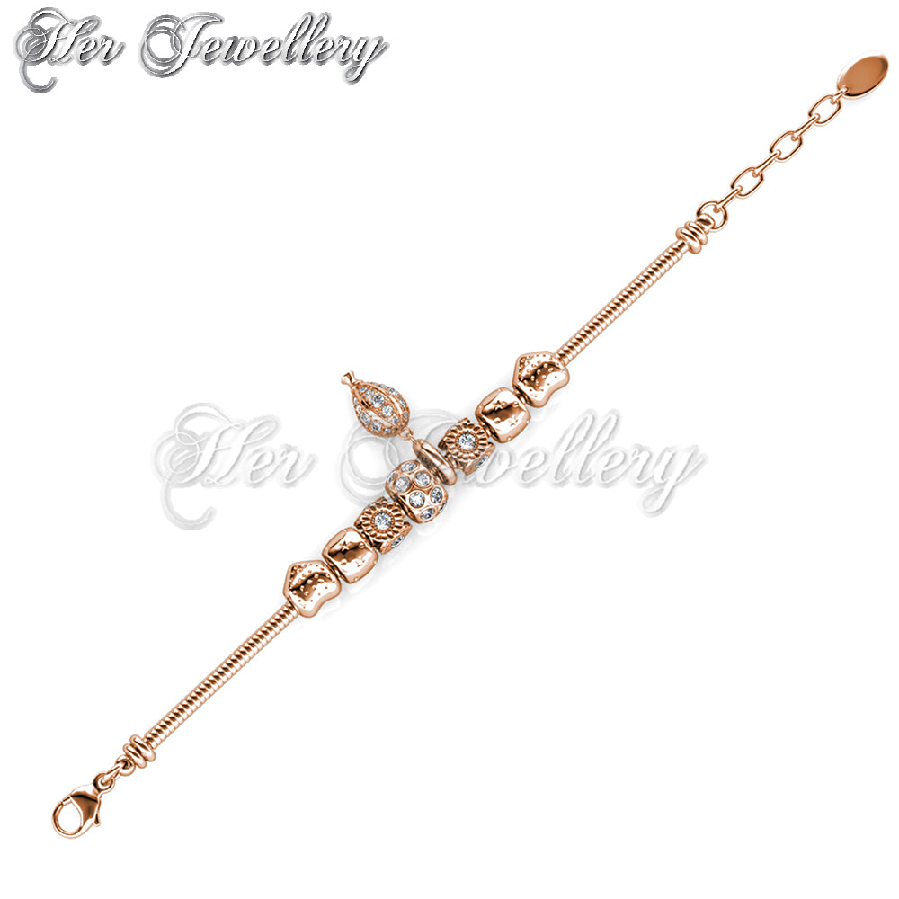 Swarovski Crystals Palloncino Charm Bracelet - Her Jewellery