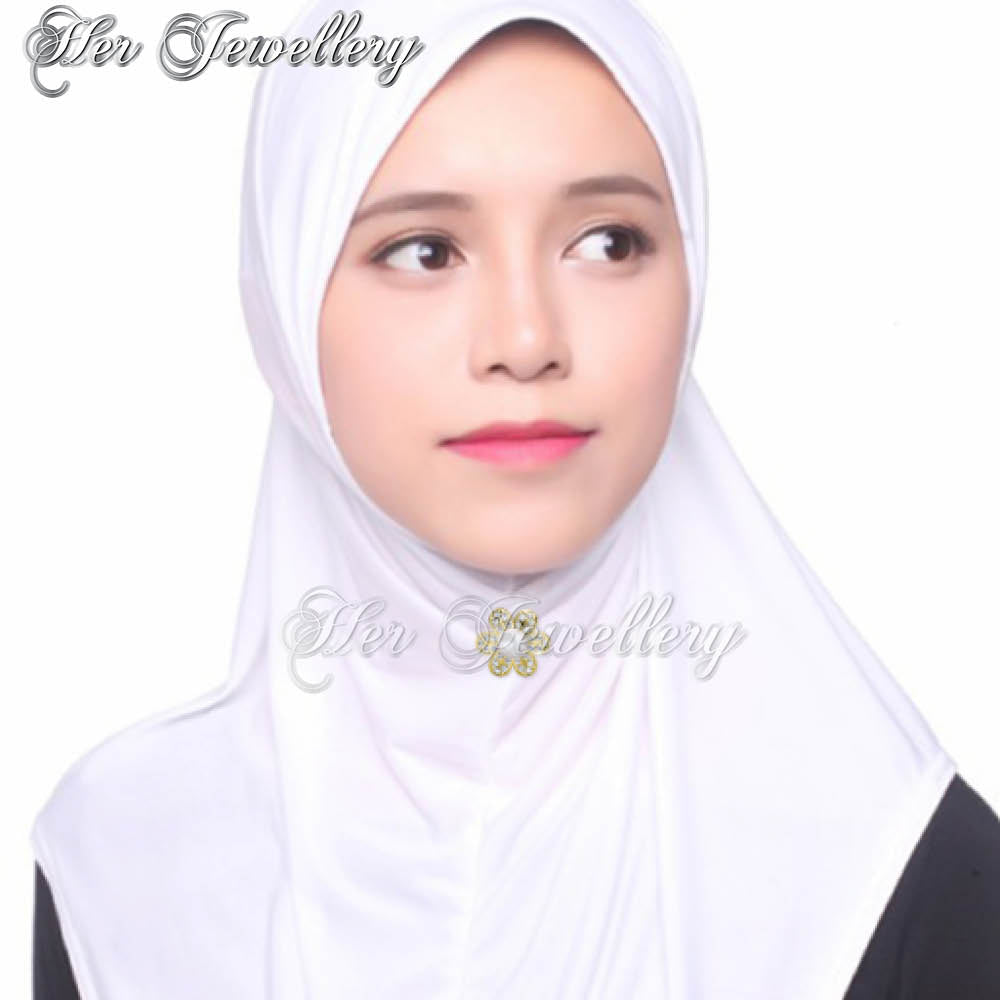 Swarovski Crystals Star-Pearl Brooch - Her Jewellery