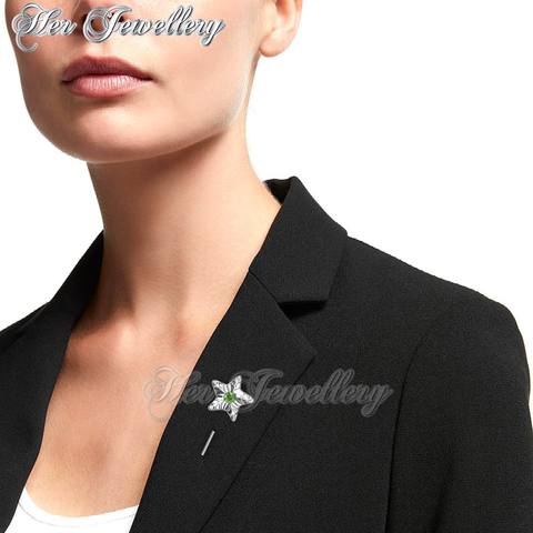 Star Petal Brooch (12 Months)