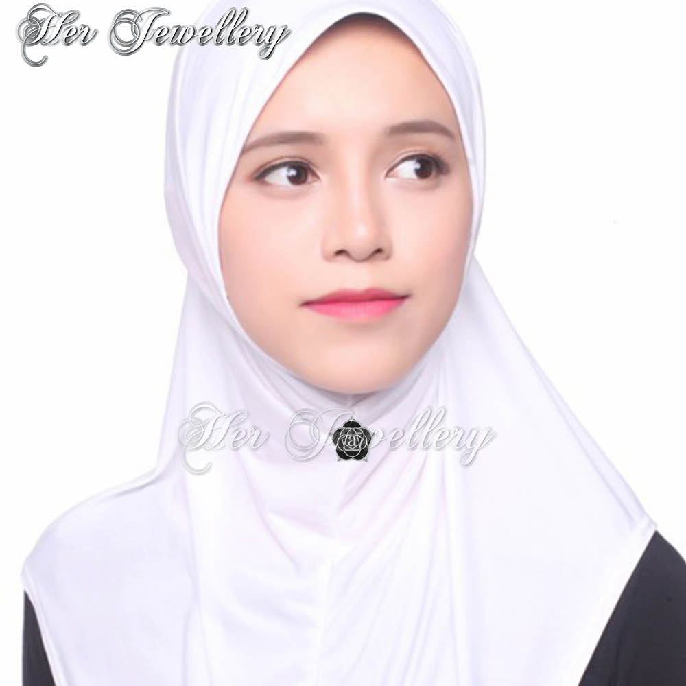 Swarovski Crystals Twilight Rose Brooch - Her Jewellery